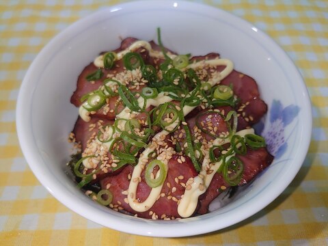 ラーメン屋さんのチャーマヨ丼